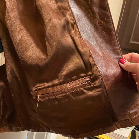 💫 BOGO Classic Vintage Leather Jacket - Picture 6 of 7